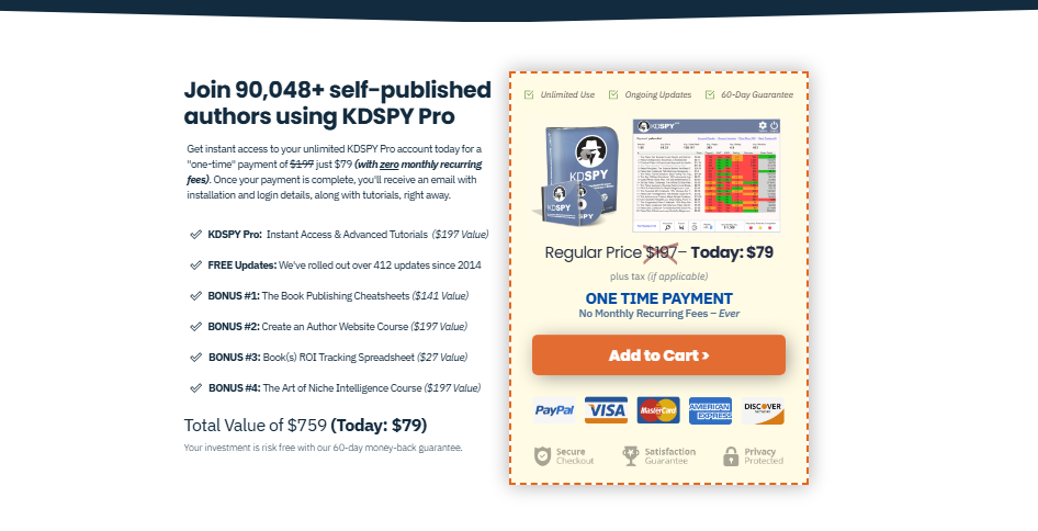 KDSPY Review [year]: Is the $67 KDP Tool Worth It? - Couprix
