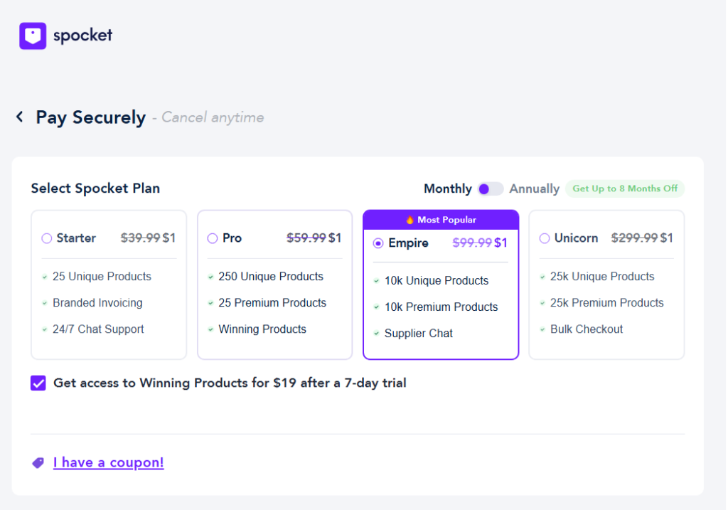 Spocket Coupon Code [month] [year]: Up to 43% Off - Couprix