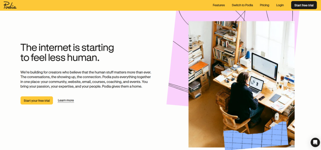 Podia Review [year]: Features, Pricing & Results - Couprix