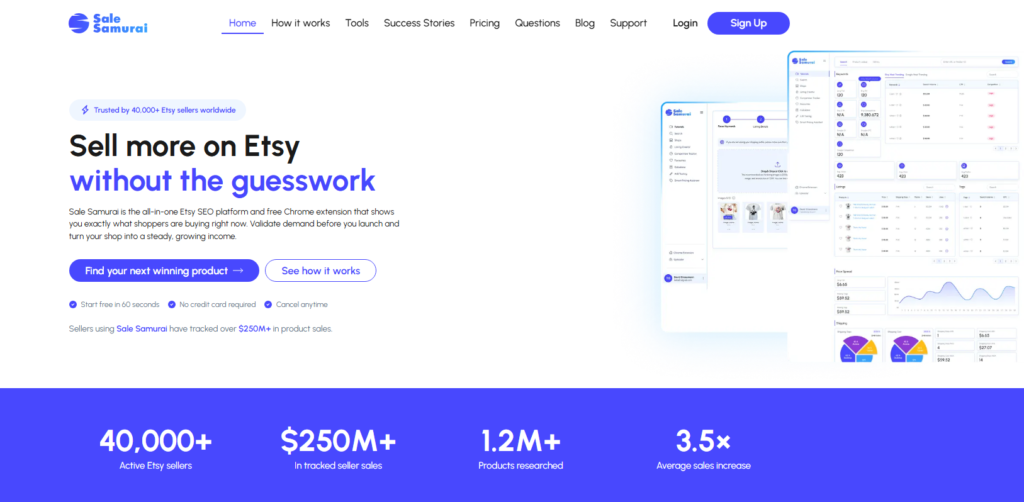 Sale Samurai Review [year]: Etsy Keyword Tool Tested - Couprix